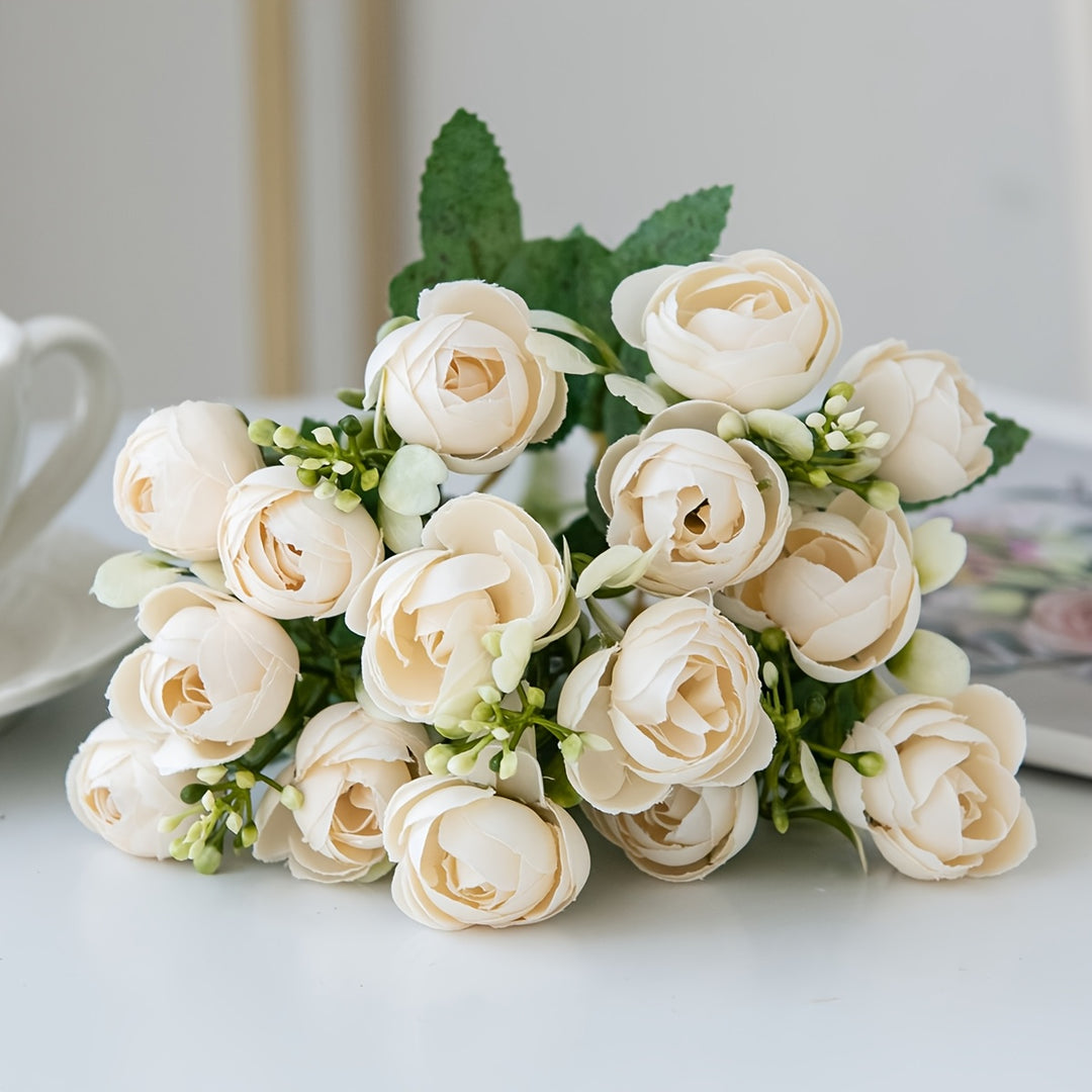 Elegant Artificial Rose Bouquet
