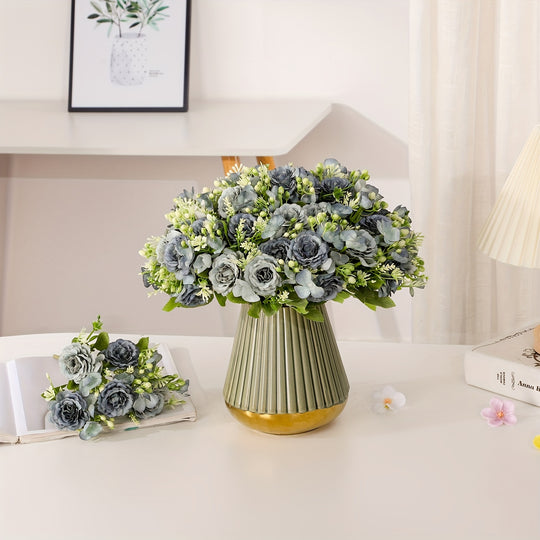 Chic Faux Peony Bouquet