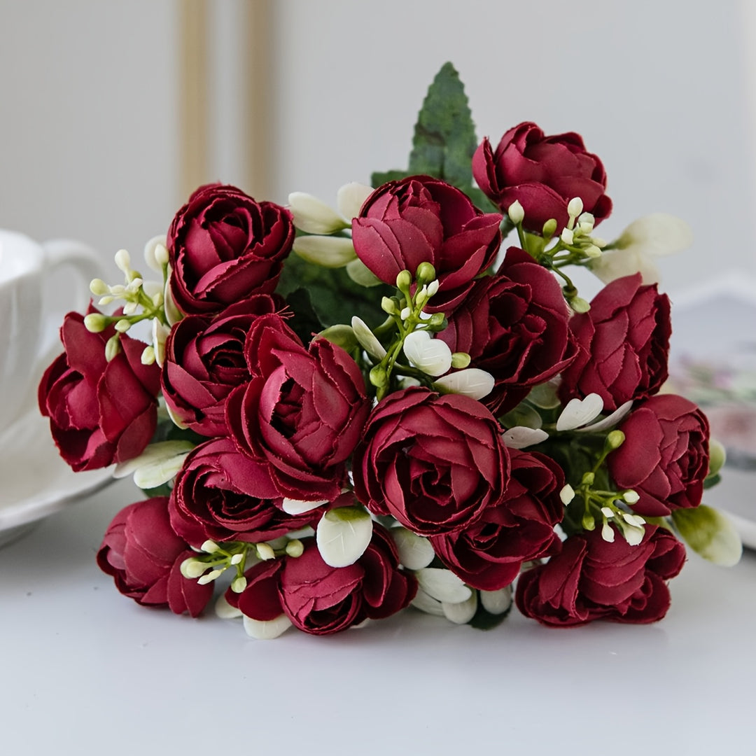 Elegant Artificial Rose Bouquet