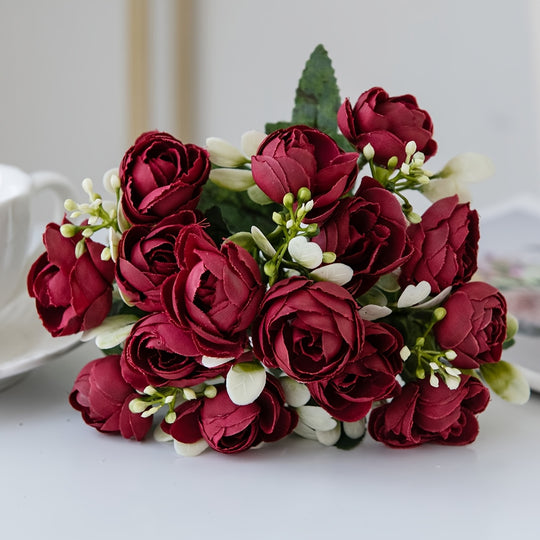 Elegant Artificial Rose Bouquet