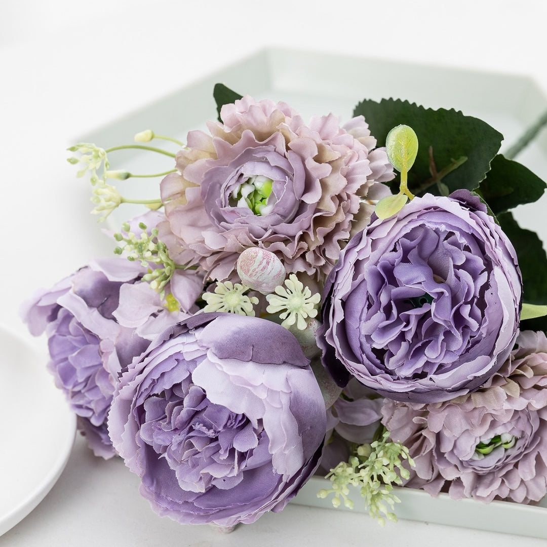 Single Artificial Peony Bouquet