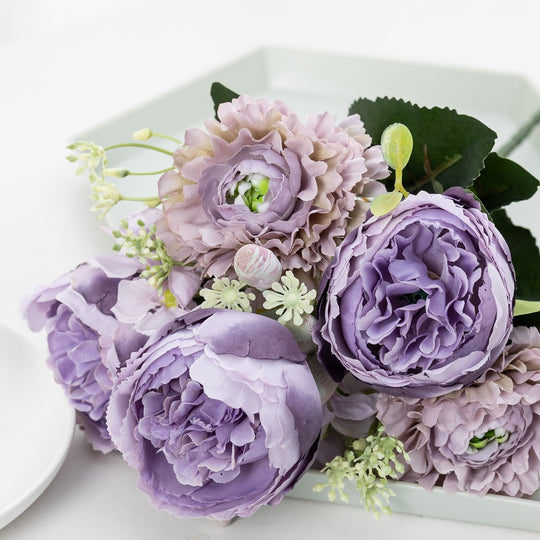 Single Artificial Peony Bouquet