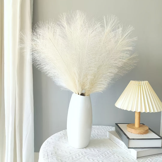 22-Piece Artificial Pampas Grass Stem Set
