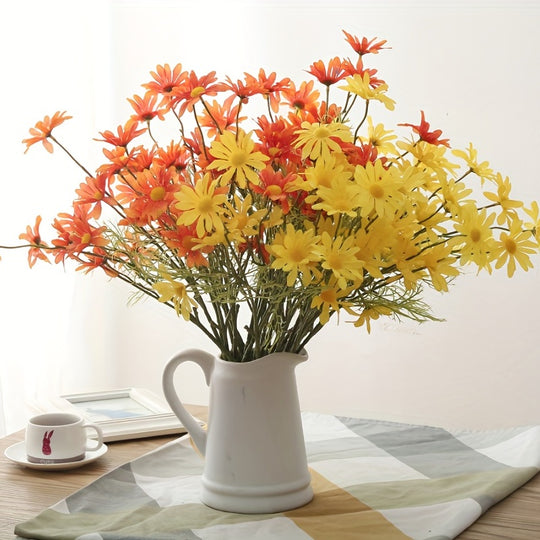 Set of 4 Artificial Daisy Bouquets