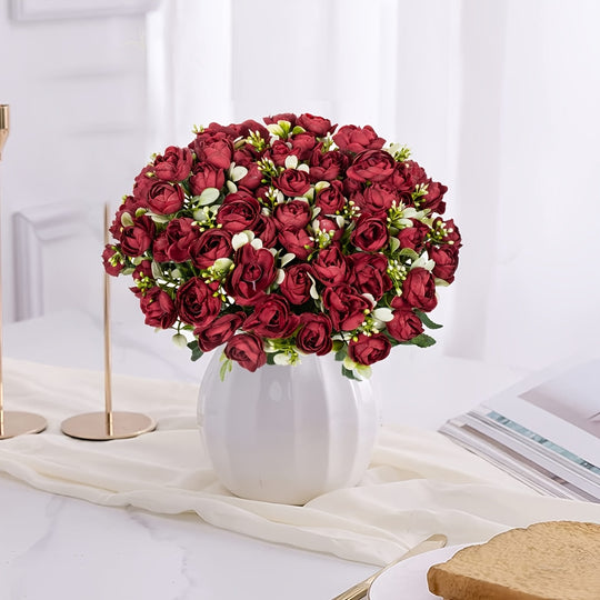 Elegant Artificial Rose Bouquet