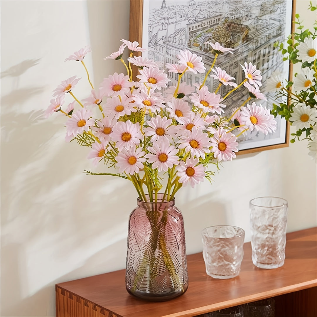 Set of 4 Artificial Daisy Bouquets