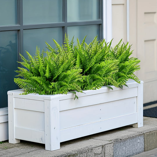 Set of 5 UV-Resistant Artificial Boston Ferns