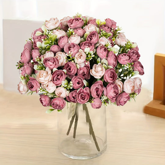 Elegant Artificial Rose Bouquet