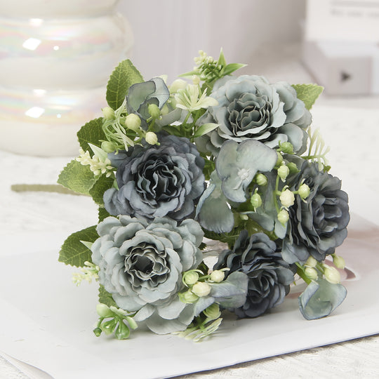 Chic Faux Peony Bouquet