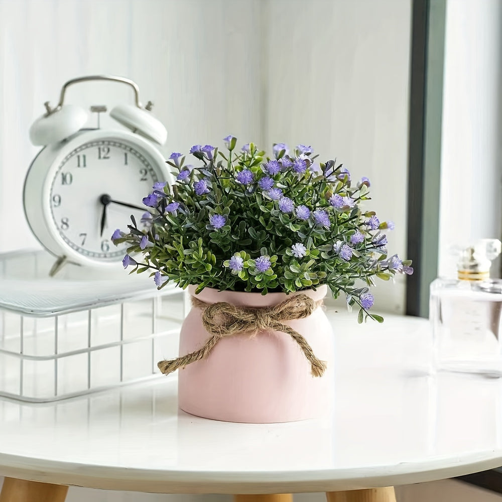 Set of 2/5 Realistic Artificial Lavender Potted Plants