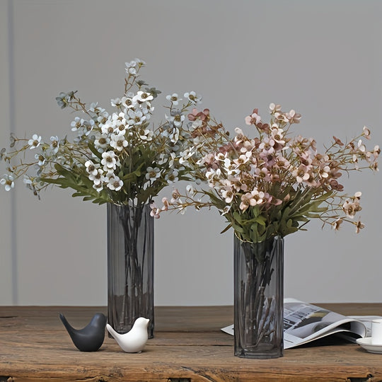 Set of 2 UV-Resistant 22.83" Faux Boxwood Plants